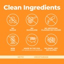 Pureboost Immune Clean Energy Booster, Refreshing Energy Drink Mix and Immunity Supplement with Elderberry, 1,200 mg Vitamin C, Vitamins A + D, and Zinc. (Tangerine Twist, 30 Count) 6