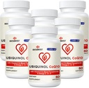 Ubiquinol CoQ10-600mg-Softgel, Active Coq10 Ubiquinol Supplement with Vitamin E & Omega 3, 6, 9, High Absorption-Coenzyme-Q10, Powerful Antioxidant for Energy Production, Tested, 360 Count 2