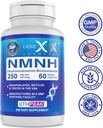 Genex Formulas 250mg NMNH (60 Capsules - 30 Servings) | Uthpeak™ NMNH (Dihydronicotinamide Mononucleotide) NAD+ Precursor for Healthy Aging - Non-GMO, Gluten-Free, Vegetarian 5
