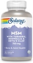 Solaray MSM Capsules, 750 mg, 180 Count 2