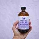 Essential Choline Citrate - Liquid Choline Supplements for Brain, Memory, Focus - 650Mg Choline Supplement - Bioavailable Alkalinizing Liquid Choline Enhances Magnesium Supplementation 4