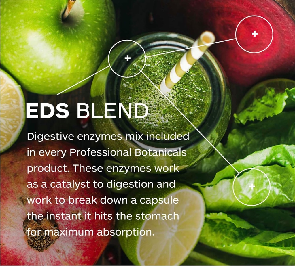 Professional Botanicals Tense-X - Natural Vegan Stress Support Supplement, Helps The Body to Achieve Mental and Physical Relaxation - 60 Vegetarian Capsules 3