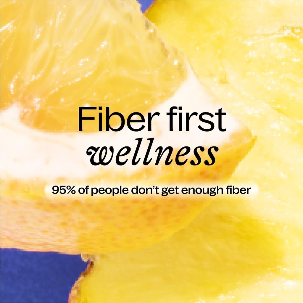 BelliWelli Fiber Supplement for Women & Men – Premium Daily Fiber Powder from Organic Acacia with Added Collagen, Electrolytes & Probiotics – No Bloat, Constipation & Gut Health Support (Tropical) 3