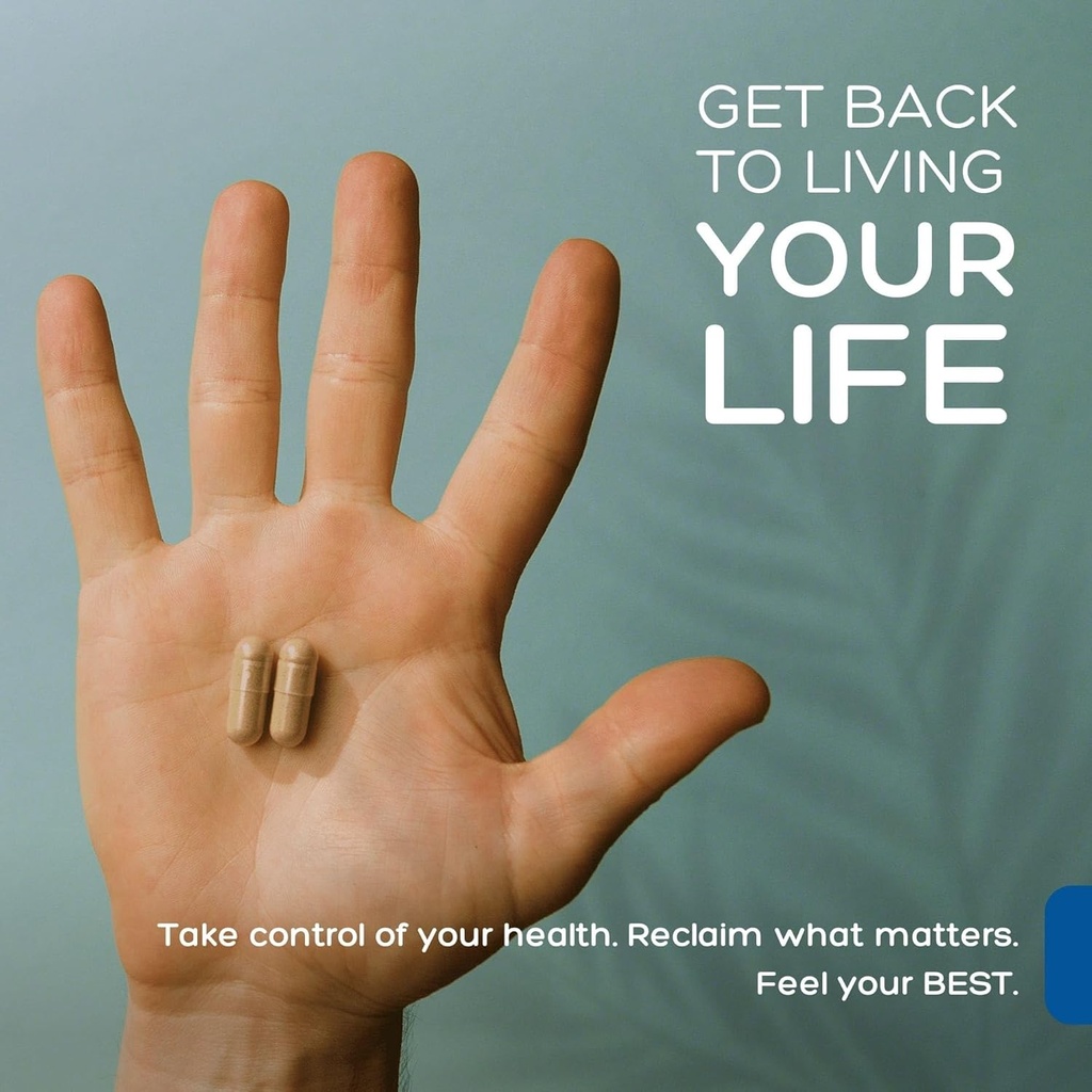 Natural Cure Labs Premium Andrographis Paniculata Extract 1,200mg with 100mg Andrographolides Vegan Capsules for Immune & Digestive Support, Non-GMO, Gluten Free, Herbal Dietary Supplement 6