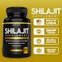 Shilajit Capsules (150 Count,10,000mg per Serving) Shilajit Supplement for Men & Women with Naturally Occuring Fulvic Acid - Himalayan Capsules Dietary Supplement - NON GMO, Made in USA 4