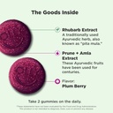 OLLY Keep it Moving Constipation Relief, Rhubarb, Prunes, Amla - Plum Berry Flavor - 30ct 3