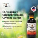 Christopher's Original Formulas Cayenne Extract - 2 fl oz Liquid | Premium Herbal Supplement for Wellness 5