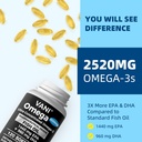 Pharmaceutical Grade Omega 3 Fish Oil, KD-PÜR Premium Germany Fish Oil Supplements 2520mg with EPA & DHA- Supports Brain, Heart & Immunity (120 Softgels) 5