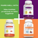 Mauricettes Chewable Vitamin D3 with K2 – 2-in-1 Bone & Heart Health Support – Immune Booster – Natural Cherry Flavor – 90 Tablets for Adults & Kids 6