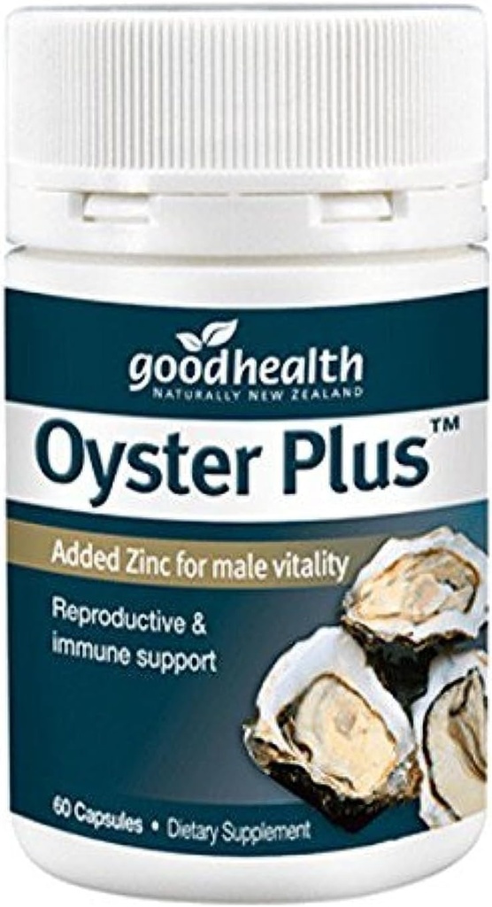 Goodhealth Zinc Plus Oyster Extract – 60 Capsules – Natural Marine-Sourced Zinc Supplement – Imported from New Zealand 2
