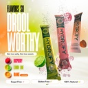 Hydrofy Hydrogen Water + Electrolytes Drink Mix | H2 Hydration Packets with Molecular Hydrogen, Sodium, Potassium, Magnesium, Calcium, and Minerals | No Sugar | Raspberry 25 Ct 5