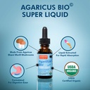 Agaricus Bio Super Liquid, Natural Killer Cell Activity, Organic Mushroom Extract, Agaricus Blazei Murill Mushroom, Tincture Drops with High Beta Glucans, Liver and Immune Support Supplement, 30 ml 4