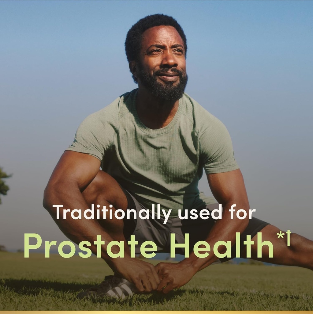 Nature's Bounty Saw Palmetto, Herbal Health Supplement, Prostate and Urinary Health, 450 mg, 100 Capsules 3