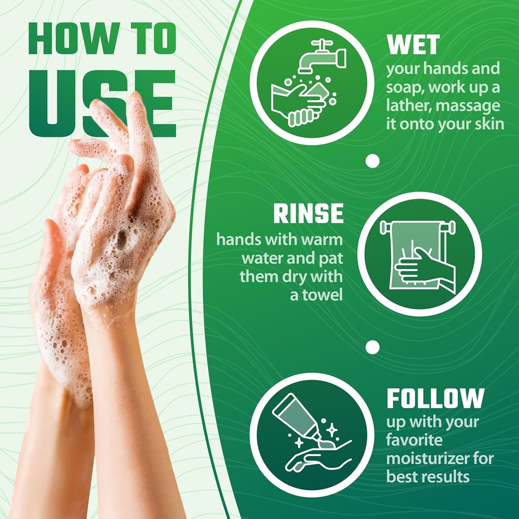 Sea Moss Soap Green Tea Matcha & Aloe Bergamot & Strawberry Sea Moss Gel 6