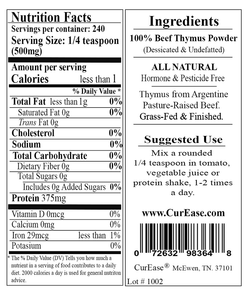 Beef Thymus Powder 5