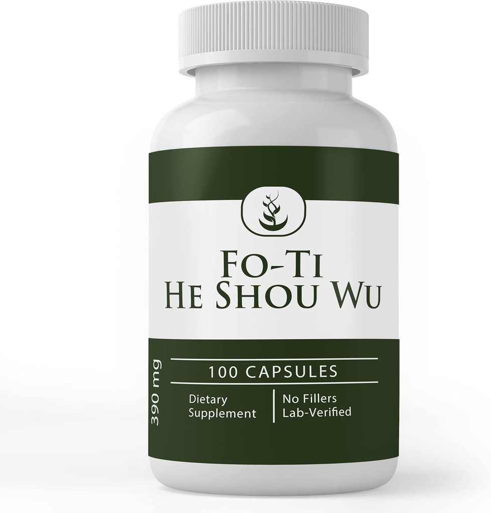 Pure Original Ingredients Fo-Ti (He Shou Wu), (100 Capsules) Always Pure, No Additives Or Fillers, Lab Verified 2