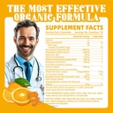 Glucosamine Chondroitin Gummies with MSM & Elderberry Extra Strength - Joint Support, Antioxidant Immune Support Supplement for Adults, Men & Women.60 Orange Gummies 3