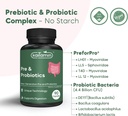 Prebiotics & Probiotics | Advanced Technology: Lower Dose & Quicker Results - for Digestion, Brain Health, Immunity, & Metabolism - for Men & Women, Adult Uni-sex, Vegan & upto 45 Days Supply 6