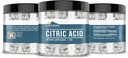 Earthborn Elements Citric Acid 200 Capsules, Pure & Undiluted, No Additives 3