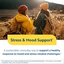 Researched Nutritionals AnxiaEase - Stress, Cortisol Management & Mood Support Supplement - Botanicals, Vitamin B6, Magnesium & 'Psychobiotic' Probiotic Strains (120 Capsules) 3