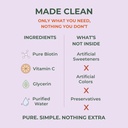 Liquid Biotin 10,000 mcg with Vitamin C – High Potency Hair, Skin & Nail Support – Fast Absorption Biotin Drops – 60 Day Supply – 2 oz 5