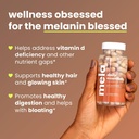 Mela Daily Essentials Multivitamin for Melanated Women - High-Dose Vitamin D3 and B12, Probiotics, Lion's Mane, Ceylon Cinnamon - Vegan, Gluten Free, Non-GMO, 30 Day Supply (60 Capsules) 4