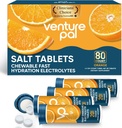 Venture Pal Chewable Electrolyte Tablets, 80 Count Fast-Dissolve Sugar-Free Stick Salt Tablets - Variety Pack for Rapid Hydration, Outdoor Running, Hiking, Sports | Keto & Vegan Friendly | 4 Pack 6