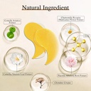 Under Eye Patches, 40 Pairs 24K Gold Eye Masks with Collagen, Eye Patches for Puffy Eyes, Dark Circles & Wrinkles, Under Eye Masks for Skin Care Set, Gel Pads Spa Gifts for Women & Men 5