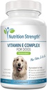 Vitamin E for Dogs, Promote Cardiovascular Health, Support Cell Membranes, Vitamin E Complex to Boost Dog Immune System Plus Zinc, Selenium, Folate, Salmon Oil, 120 Chewable Tablets 2