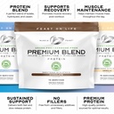 Muscle Feast Premium Blend All Natural Hormone Free Grass-Fed Whey Protein Powder, Chocolate, 5lb 6