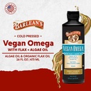 Barlean's Vegan Omega Liquid Flax and Algae Oil Plant Based EPA DHA Supplement from Algal Oil and Organic Flaxseed, Omegas 3 6 and 9 Fatty Acid Supplements, 16 Ounces 4