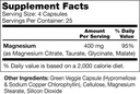 Magnesium Supplement | 4 Types of Magnesium in 1 Capsule | Glycinate, Malate, Taurate, & Citrate for Muscles & Sleep | High Absorption | Vegan, Non-GMO | 100 Capsules 3