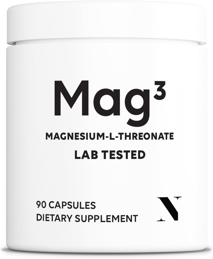 Magnesium L Threonate 2000mg Per Serving, 30 Servings of Pharmaceutical Grade, Non-GMO, Soy Free, Gluten Free, Vegetarian Capsules - Supplement for Brain & Joint 2