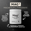 Magnesium L Threonate 2000mg Per Serving, 30 Servings of Pharmaceutical Grade, Non-GMO, Soy Free, Gluten Free, Vegetarian Capsules - Supplement for Brain & Joint 3
