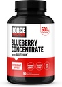 FORCE FACTOR Blueberry Concentrate Antioxidants Supplement with BlueRich Blueberry Extract Supplement, Free Radical Scavenger for Daily Health, Gluten Free, Non-GMO, 90 Softgels 2