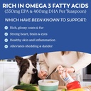 Dr. Harvey’s Health & Shine Omega 3 Fish Oil for Dogs from Wild Caught Cod, Mackerel, Herring, Anchovies and Sardines - Supports Beautiful Fur, Strong Joints and Itchy Allergy Relief (16 fl. oz.) 5