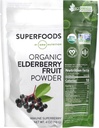 MRM Nutrition Organic Elderberry Fruit Powder | Superfoods | Immune superberry | Antioxidants + Fiber | Vegan + Gluten-Free | 45 Servings 2