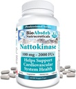 Bio Absorb Nattokinase Supplement. Non-GMO Natto Extract Enzyme. 100 mg, 2000 FUs. 60 Veggie Caps (60-Day Supply) 2