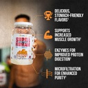 ALPHA LION Superhuman Whey Protein Powder, Great Tasting Pure Whey Protein Isolate, Low Carb, Low Sugar, No Bloat Post Workout, Muscle Recovery & Growth (28 Servings, Orange Gainsicle) 3