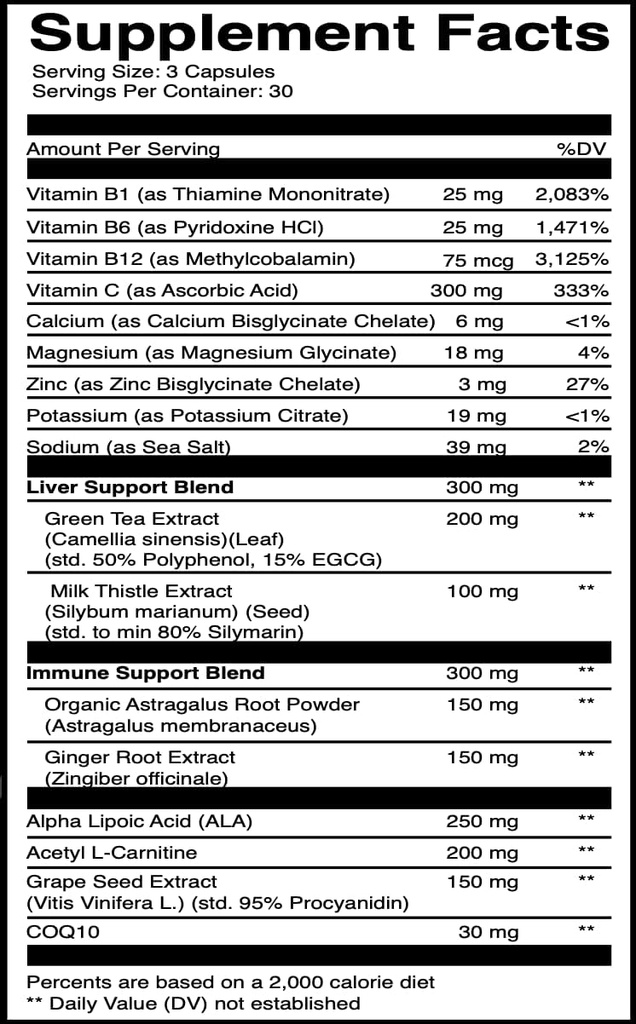Tempo: Festival Prep | Immune Support | Pre-Festival, Rave, and Party Supplement | Neuroprotective + Boosts Immune System, Supports Liver Detox, Replenishes Electrolytes 5