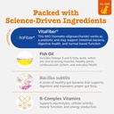 Zesty Paws 10-in-1 Dog Multivitamin - Gut, Immune, Joint, Skin & Coat Support, and More - Dog Vitamins and Supplements Powder - Pet Supplements with Omega Fish Oil & VitaFiber - Salmon - 30 Ct 4