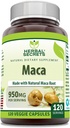 Herbal Secrets Maca Supplement | 950 Mg | 120 Veggie Capsules | Non-GMO | Gluten Free | Made in USA 2