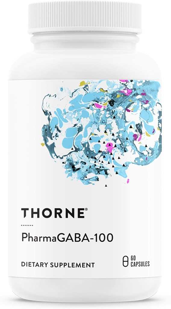 THORNE - Relax & Restore Bundle - L-Theanine and PharmaGABA-100 Duo for Stress Relief & Relaxation - 60 to 90 Servings 6