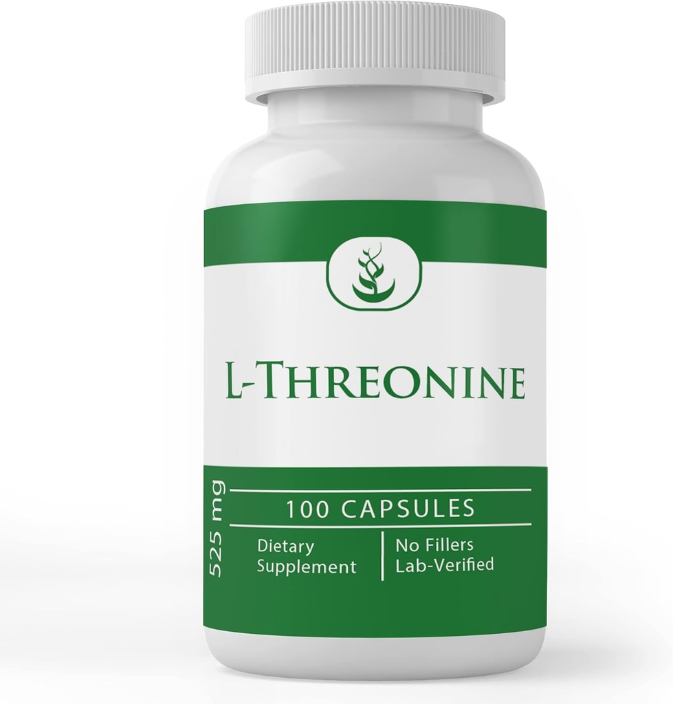 PURE ORIGINAL INGREDIENTS L-Threonine Capsules, (100 Capsules) Always Pure, No Additives Or Fillers, Lab Verified 2