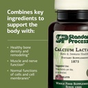 Standard Process Calcium Lactate - Bone Density & Immune Health Support - Aids Blood Clotting & Normal Cell Function - Vegan, Gluten-Free, Non-Dairy, Non-Soy & Non-Grain - 90 Tablets (30 Servings) 5