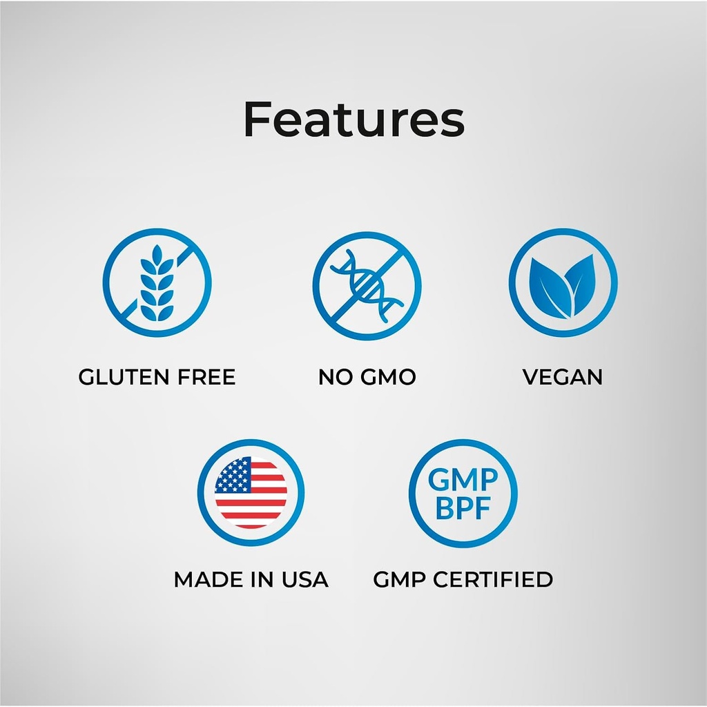 CoQ10 60 Capsules coq10 200mg ubiquinol Supports Cell, Circulatory Health, Energy Production and Antioxidant Support for Heart Health- Made in USA - Vegan, Non-GMO, Gluten Free 3