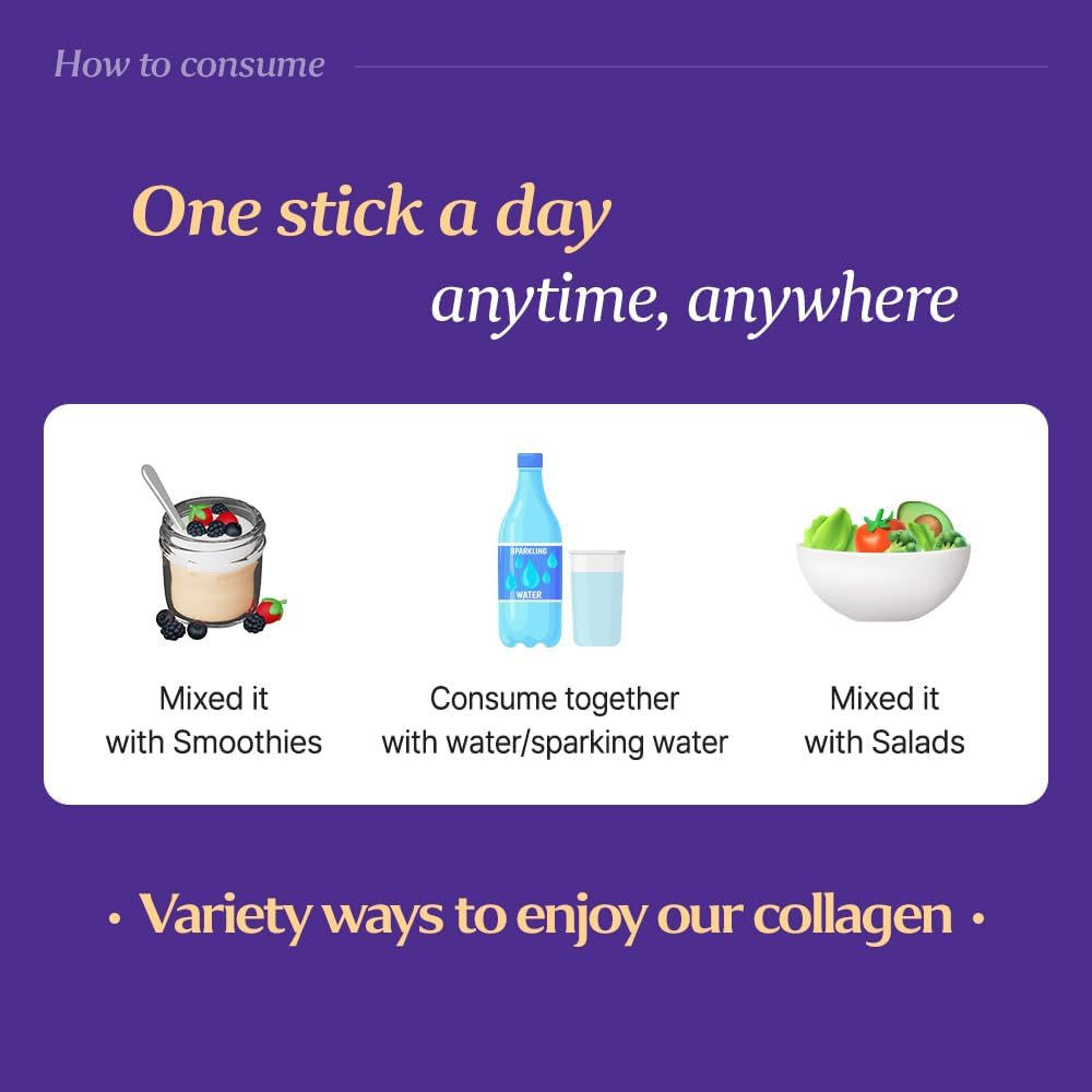 BB LAB Low Molecular Collagen 5000, Powder Type Korean Marine Collagen, Fish Collagen Peptides, Hyaluronic Acid, Elastin, Glutachione, Vitamin C, Fast Absorb, Mix Berry Flavor 5