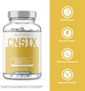 NutraOne CNSix Creatine Capsules Creatine HCL to Help Build Lean Muscle* (600mg - 200 Capsules) 5