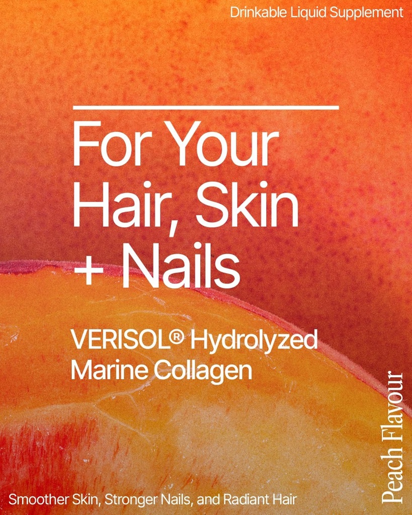 BeMe BeRadiant Liquid Collagen Peptide for Hair, Skin & Nails with 2X Faster Absorption – Clinically Tested – 2500mg Verisol Hydrolyzed Collagen Supplements for Women with Biotin, CoQ10 & Vitamin C 3