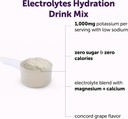 Micro Ingredients Hydration Electrolyte Powder, 1lb (69 Servings) | Keto & No Sugar – High Potassium (1,000mg) with Sweet Concord Grape Flavor & Natural Coconut Water | Non-GMO 4